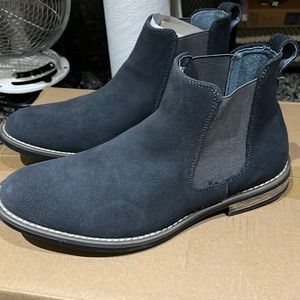 Bruno Marc New York grey suede ankle boots